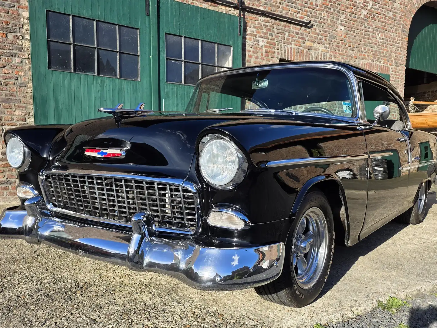 Chevrolet Bel Air Hardtop Coupe 383 V8 Custom Street Rod Schwarz - 2