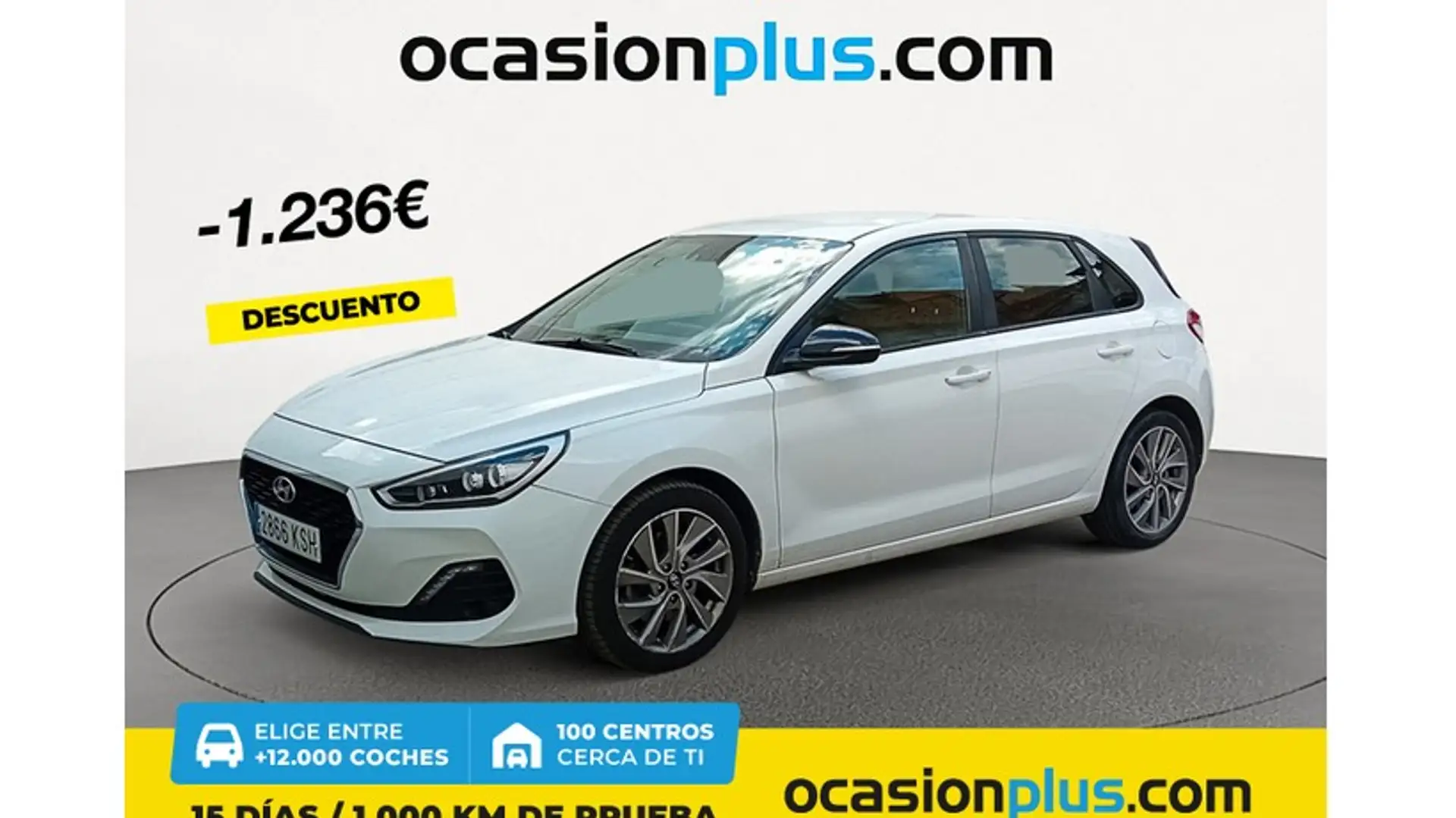 Hyundai i30 1.6CRDi Go PLus 110 Weiß - 1
