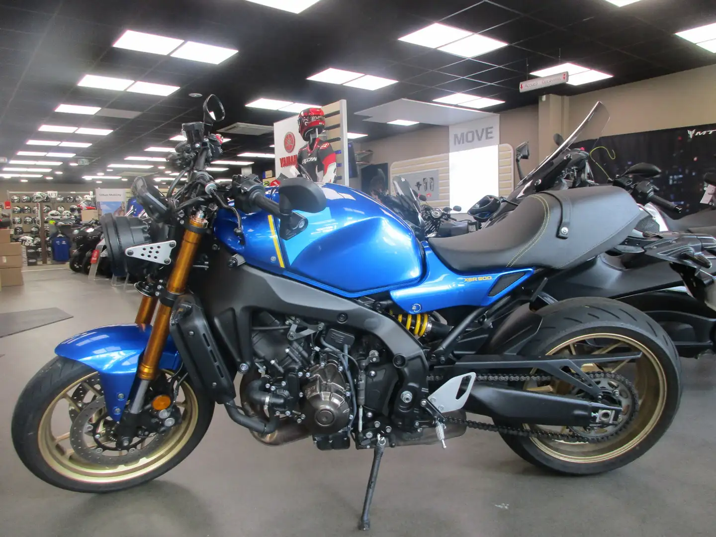 Yamaha XSR 900 Bleu - 1