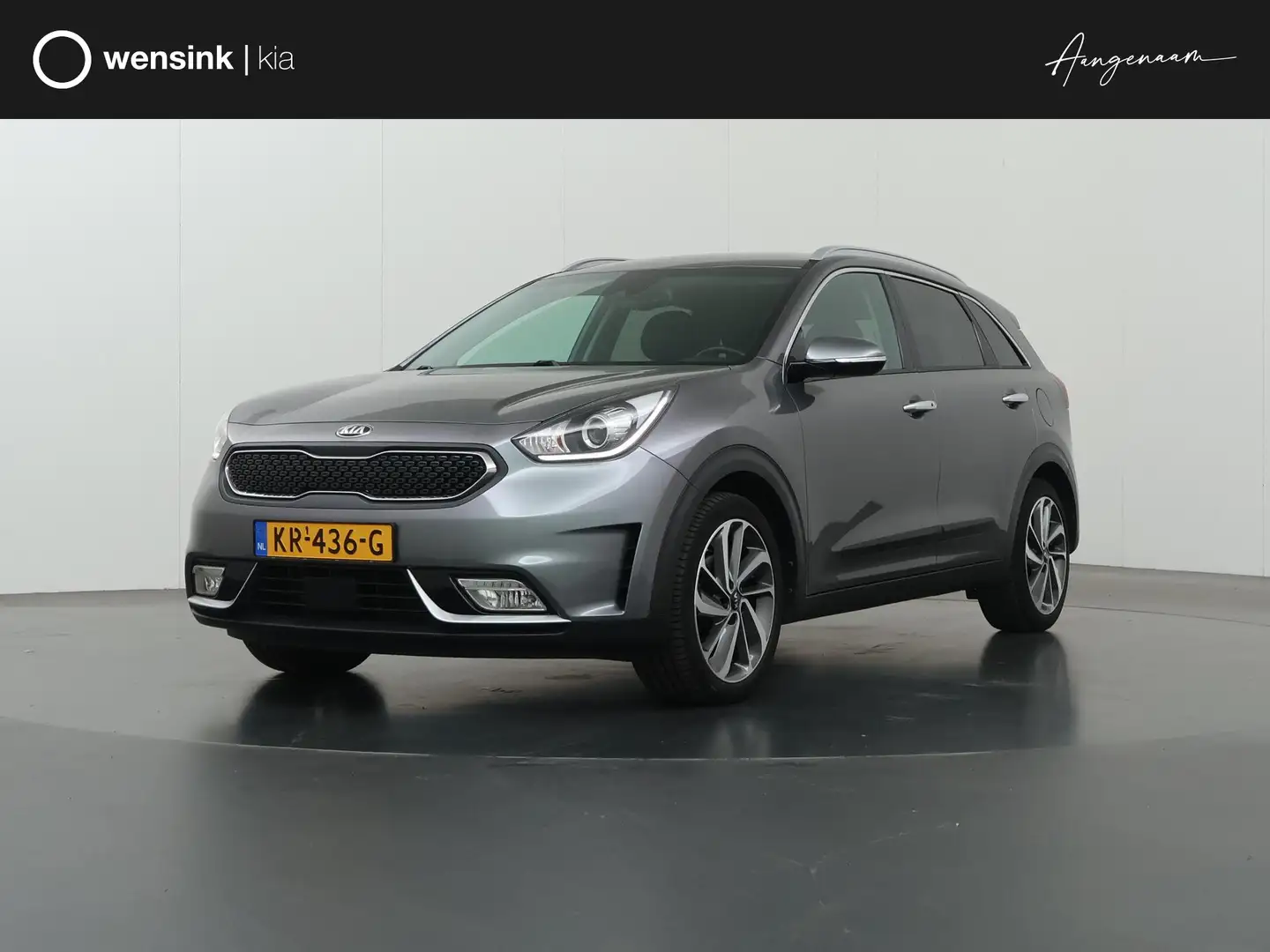 Kia Niro 1.6 GDi Hybrid SportsLine | Navigatie | Parkeercam Grijs - 1