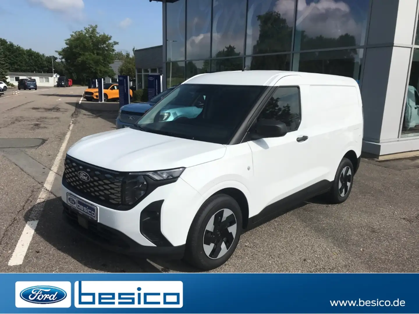 Ford Transit Courier Kasten Trend BEV+PDC+RFK+Klimaautomatik Alb - 1