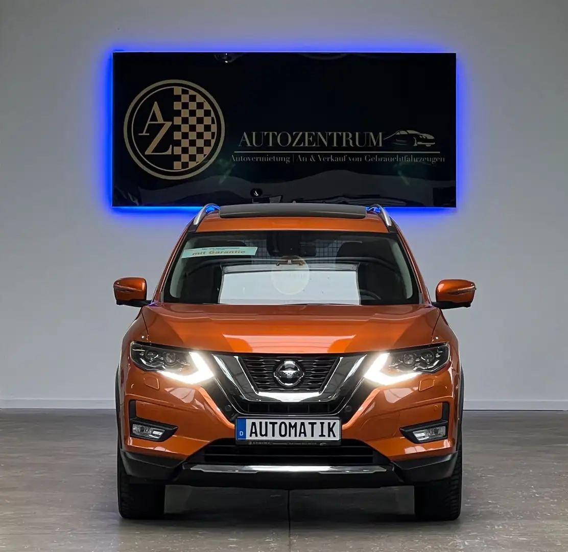 Nissan X-Trail 1.3i Tekna Automatik*GARANTIE*PANO*LEDER Orange - 2