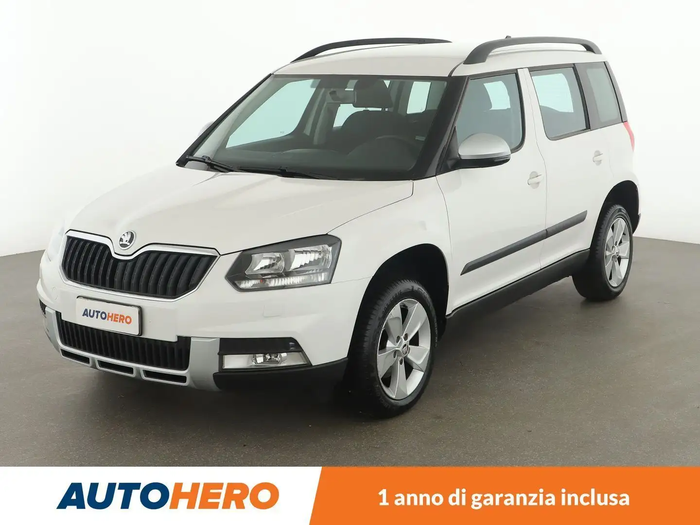 Skoda Yeti 1.6 TDI Ambition Greenline Outdoor 105 CV Bianco - 1