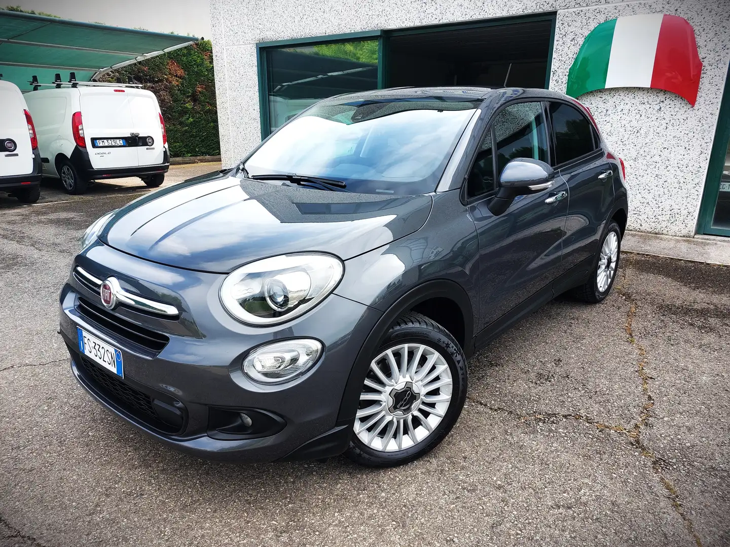 Fiat 500X 500X 1.4 tjt Lounge 4x2 Gpl 120cv my18 * PROMO * Šedá - 1