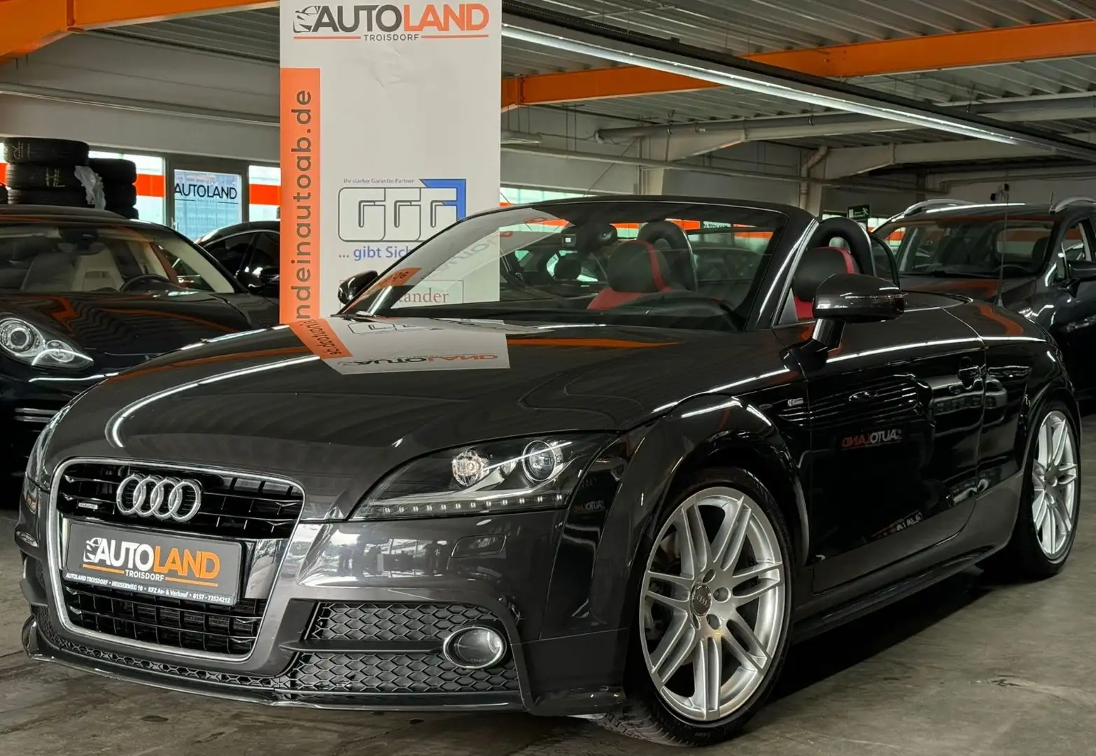 Audi TT 2.0 TFSI Roadster*Quattro*AUTOM.*NUR 32 TKM*VOLL Grau - 2