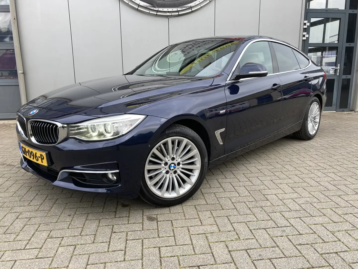 BMW 328 3-serie Gran Turismo 328i High Executive Alle Luxe Blauw - 1