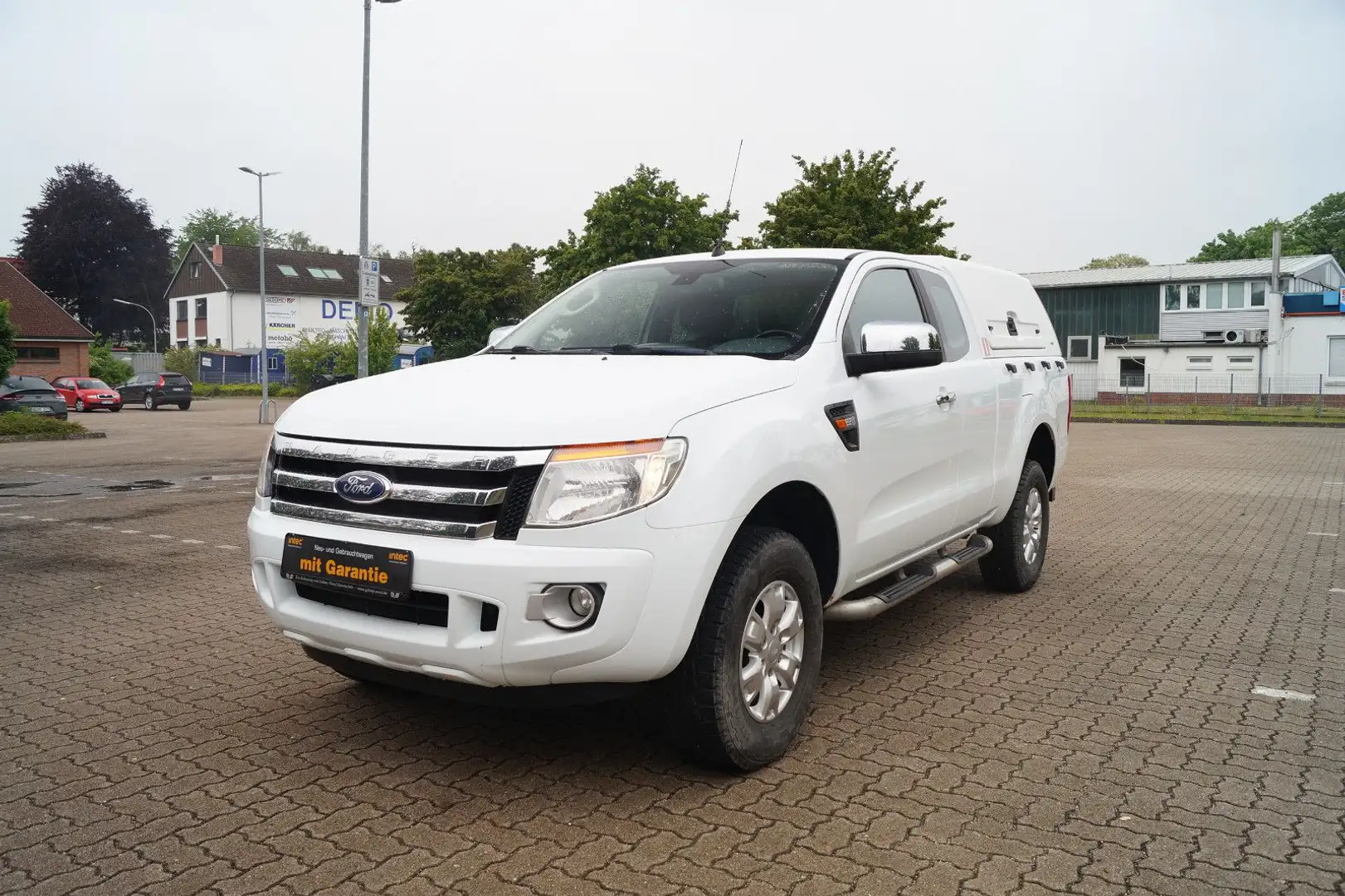 Ford Ranger 2,2 TDCI XLT Super Cab 4x4 AHK SHZ Stand. Weiß - 1
