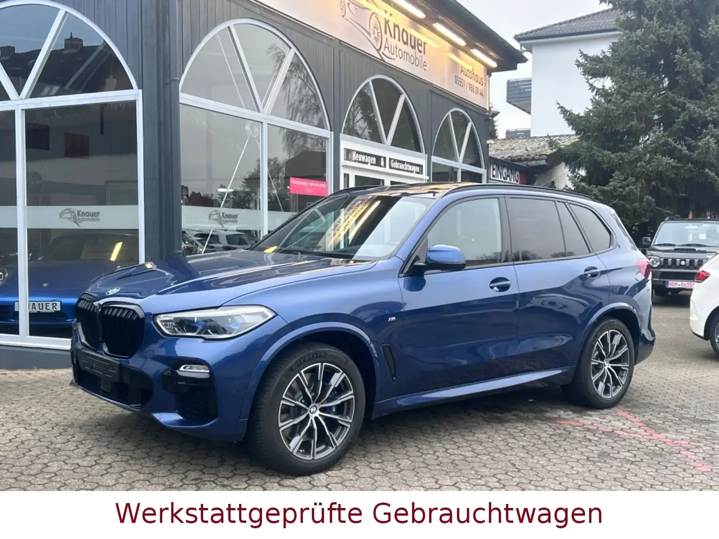 BMW X5 xDrive 3.0d M Sport*LASER-LIGHT*PANO*HEAD-UP* Blau - 1