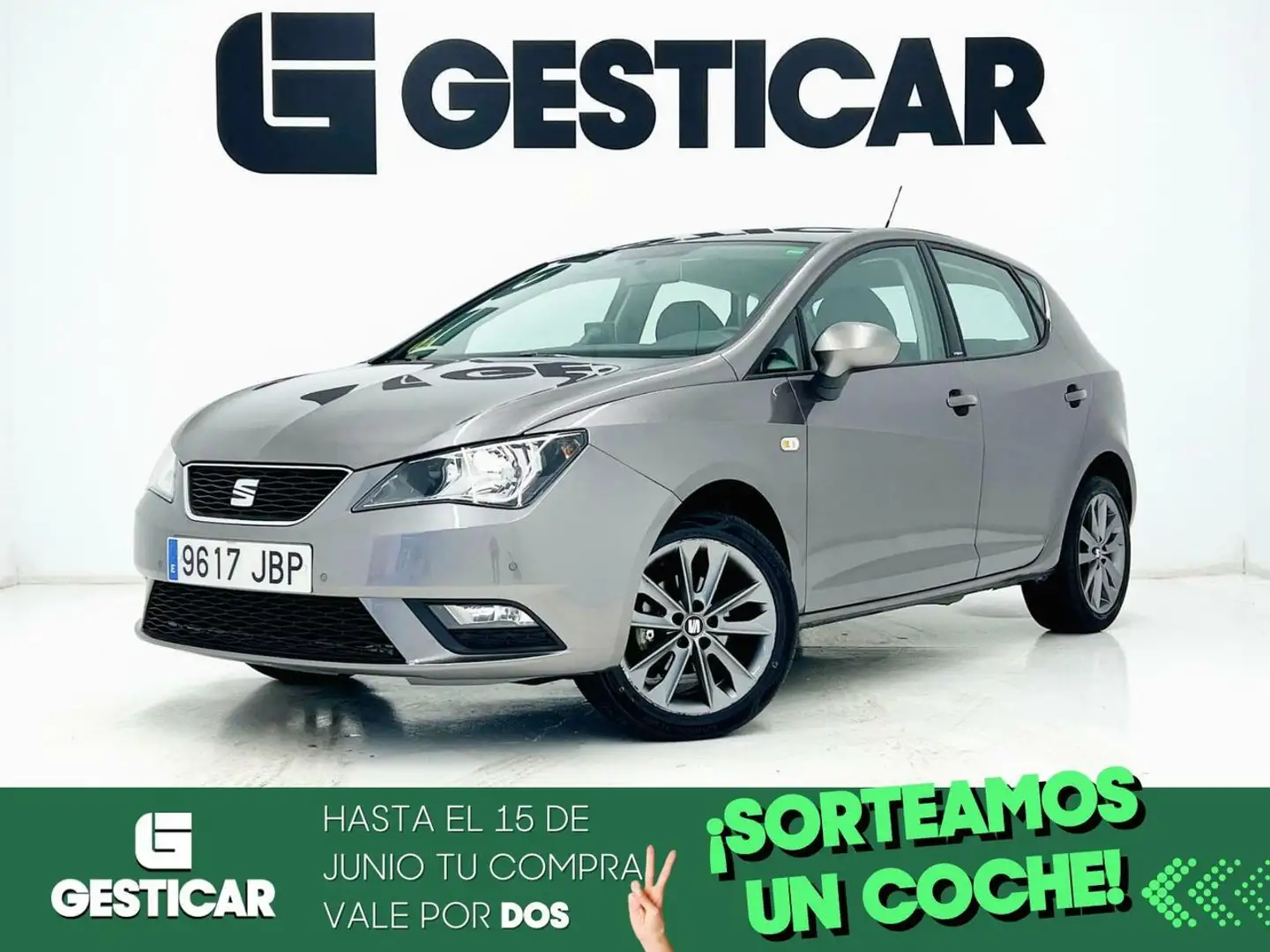 SEAT Ibiza 1.6TDI 90CV Gris - 1