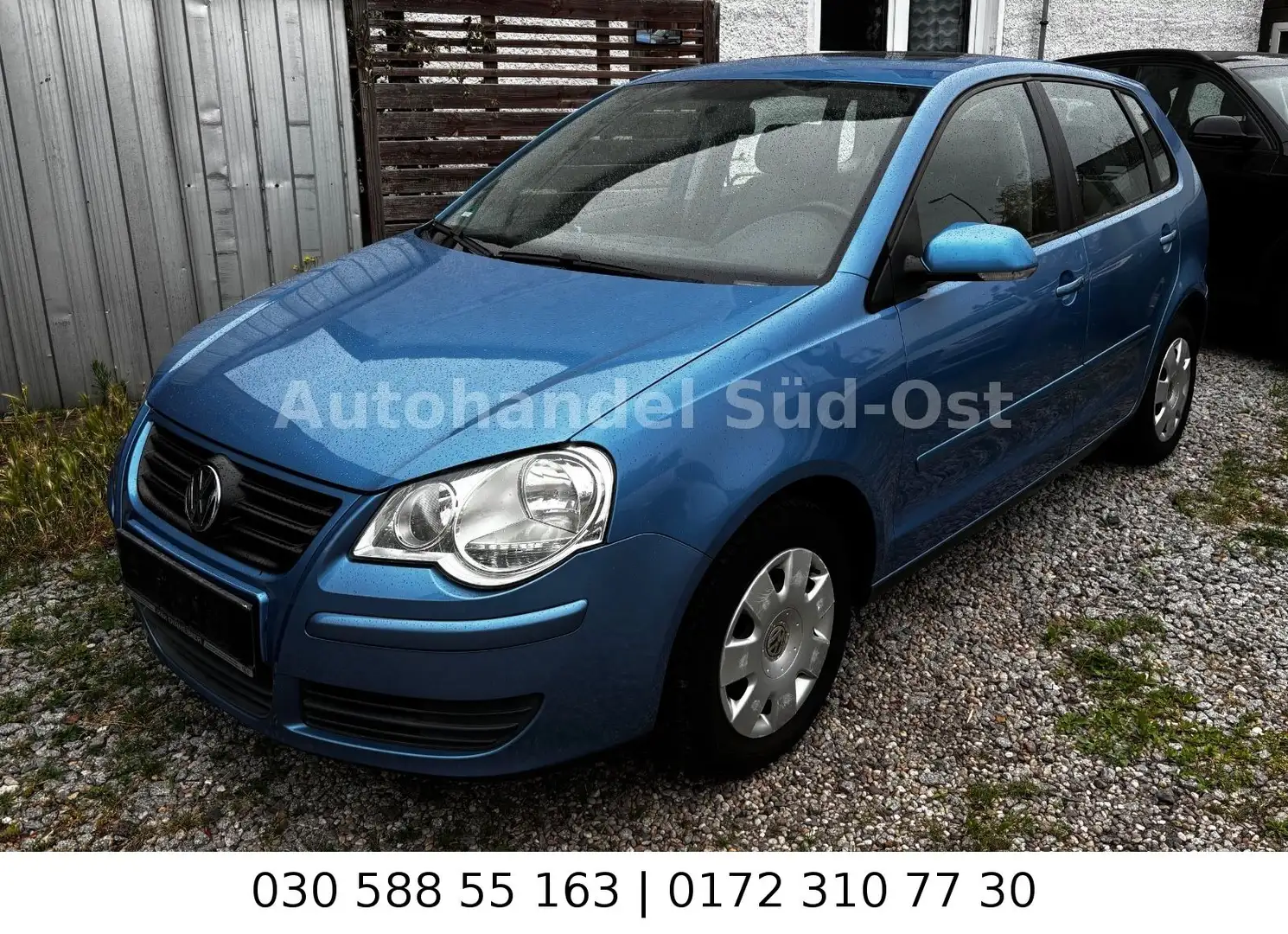 Volkswagen Polo IV Comfortline Autom. Klima SD Sitzheizung Blauw - 1