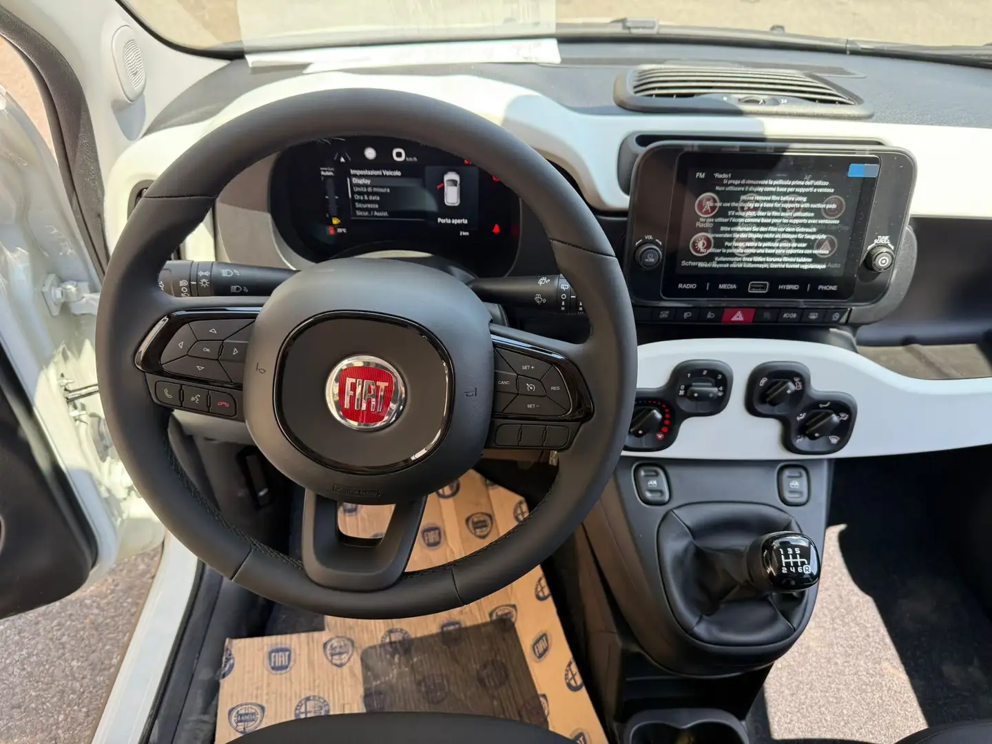 Fiat Panda Pandina 1.0 firefly hybrid s Bianco - 2