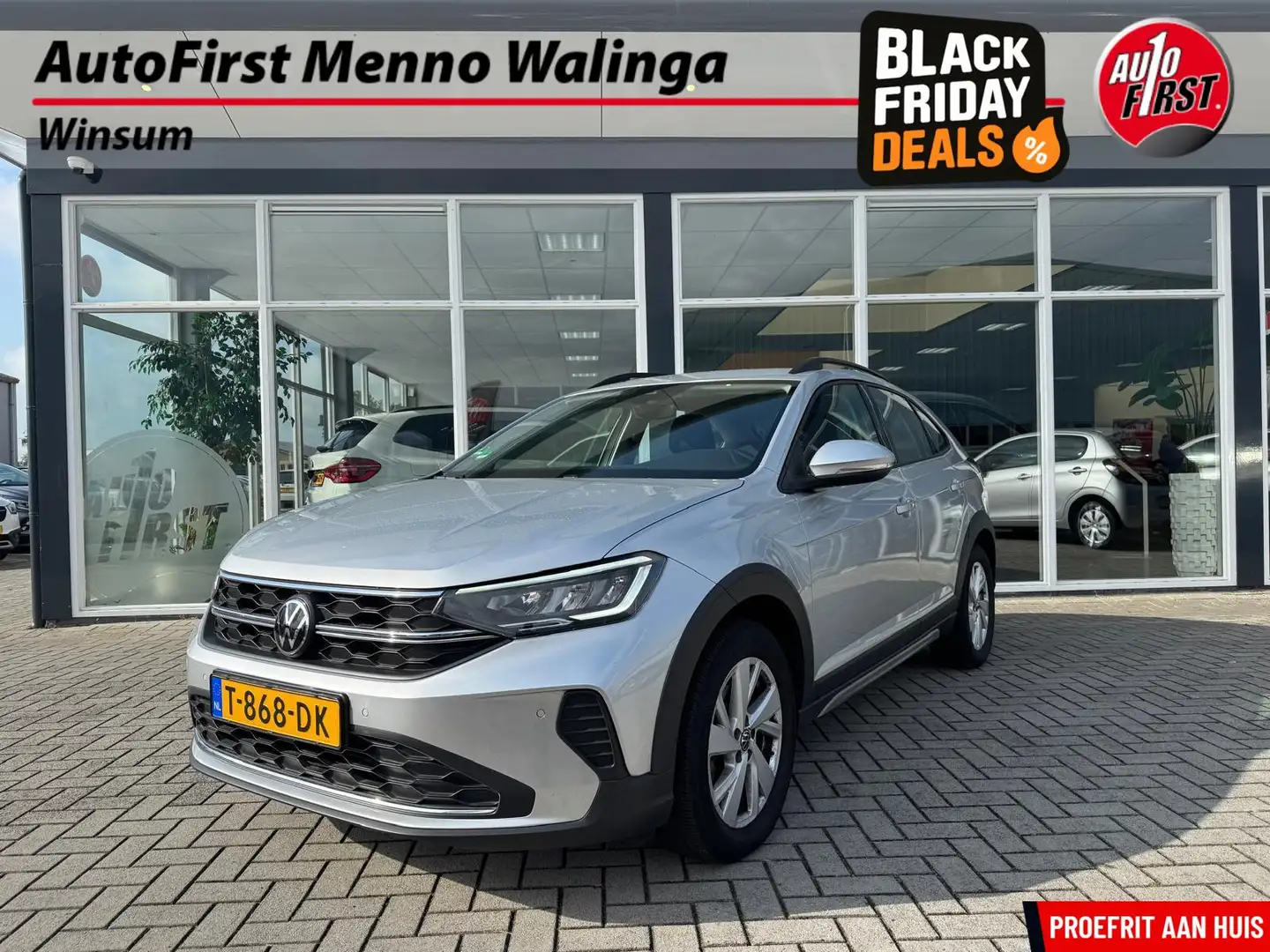 Volkswagen Taigo 1.0 TSI Life Business|Carplay|PDC|Navi|Stoelverwar Grijs - 1