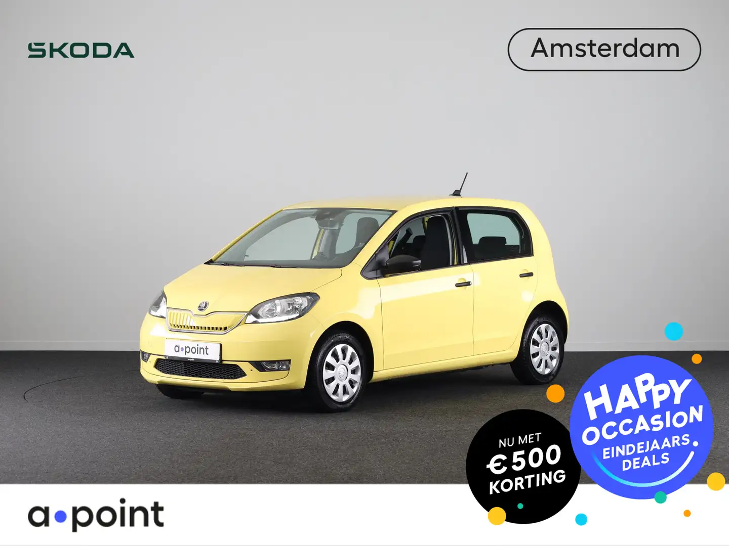 Skoda Citigo e-iV EV Ambition 83pk | Navigatie via app | Blueto Jaune - 1