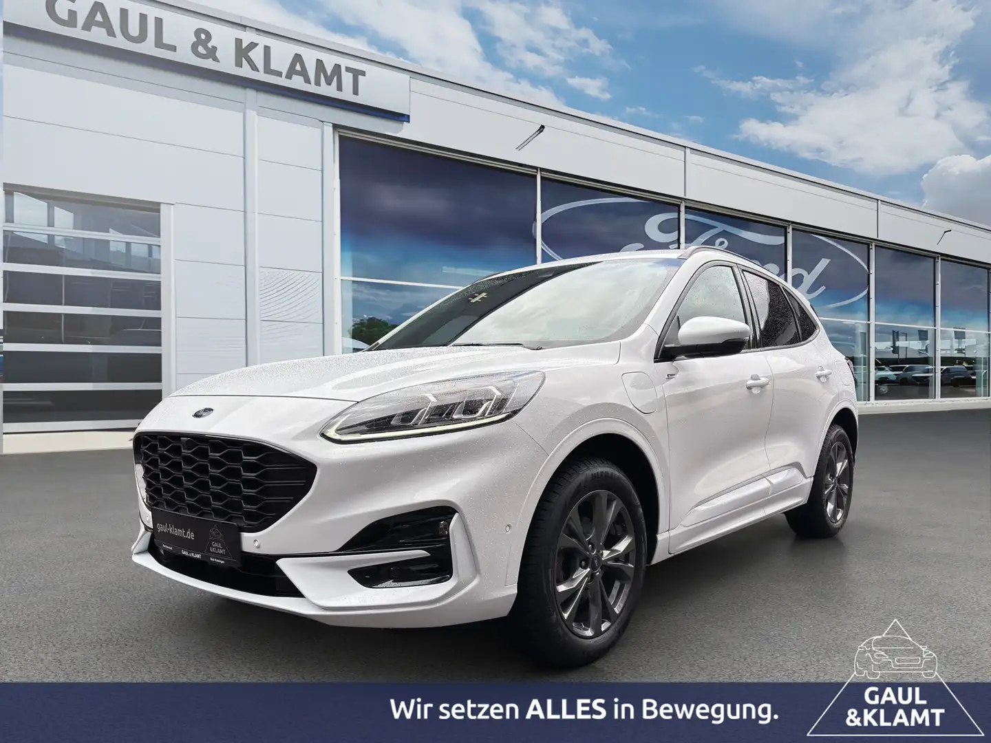 Ford Kuga 2.5 PHEV Plug-In Hybrid ST-Line X Weiß - 1