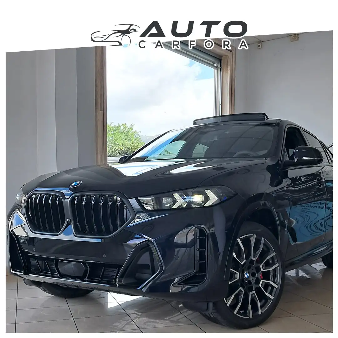 BMW X6 xdrive30d mhev 48V Msport Pro| tetto apribile| Modrá - 2
