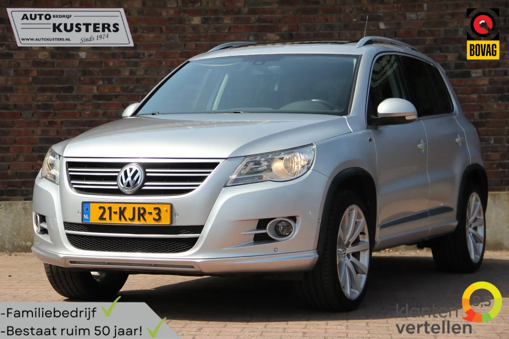 Volkswagen Tiguan 2.0 TSI Sport&Style 4Motion DSG | NL-auto | NAP km Gris - 1