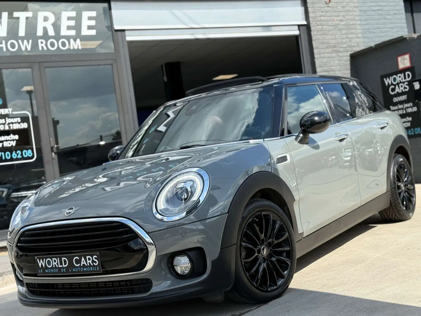 MINI Cooper Clubman 1.5iA AUTOMATIQUE - TOIT PANO - NAVI - FRONT ASS. Gris - 1