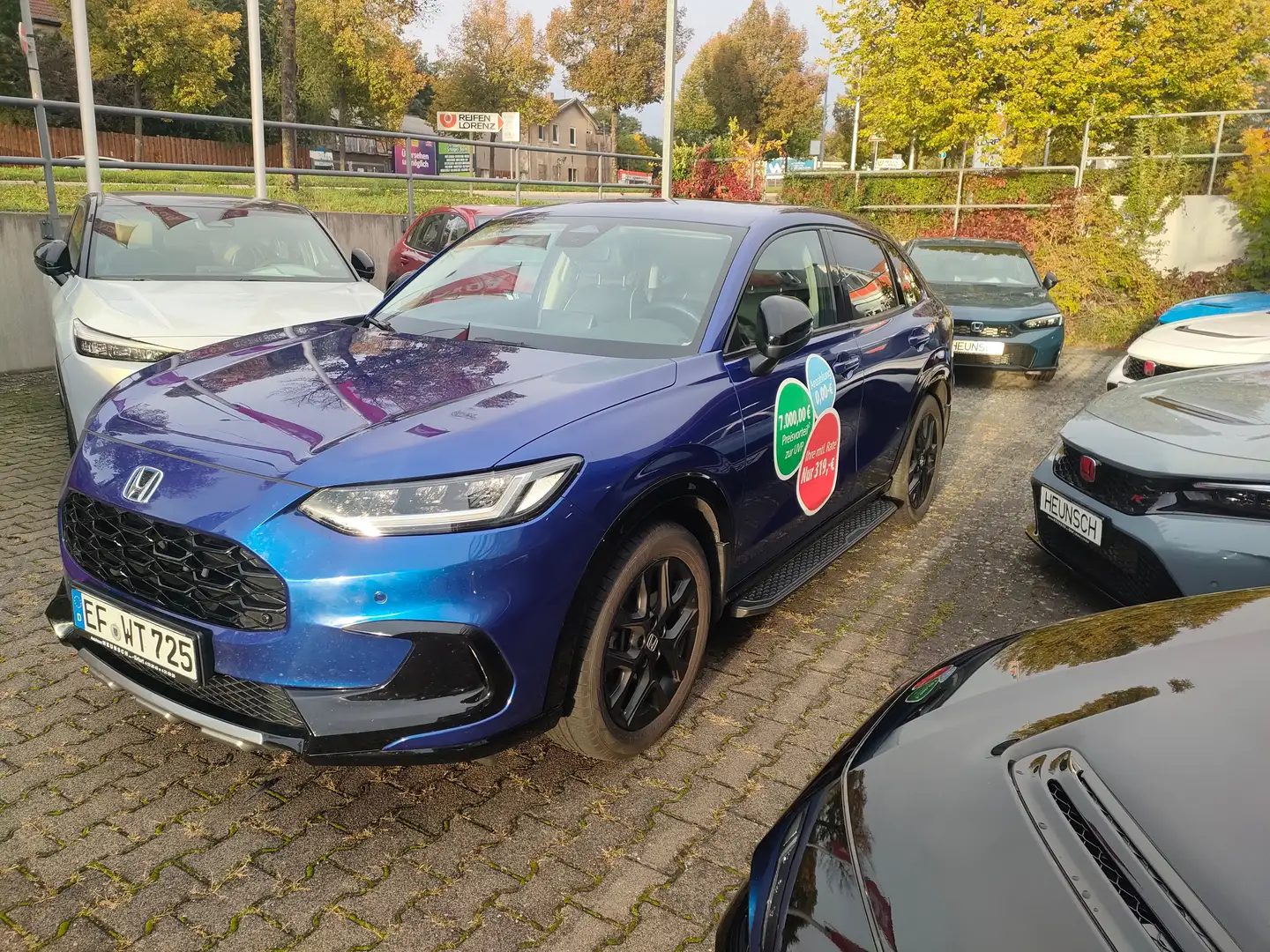 Honda ZR-V ZR-V Hybrid e:HEV 2.0 i-MMD Hybrid Sport Robust Bleu - 2