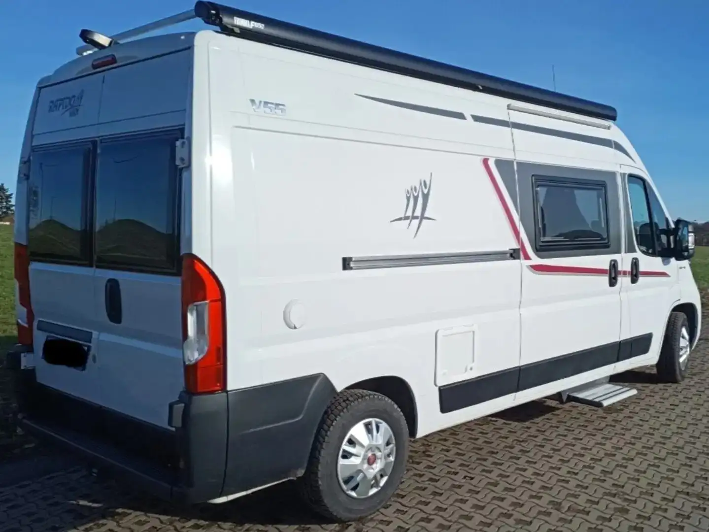 Caravans-Wohnm Rapido V55 Fehér - 2