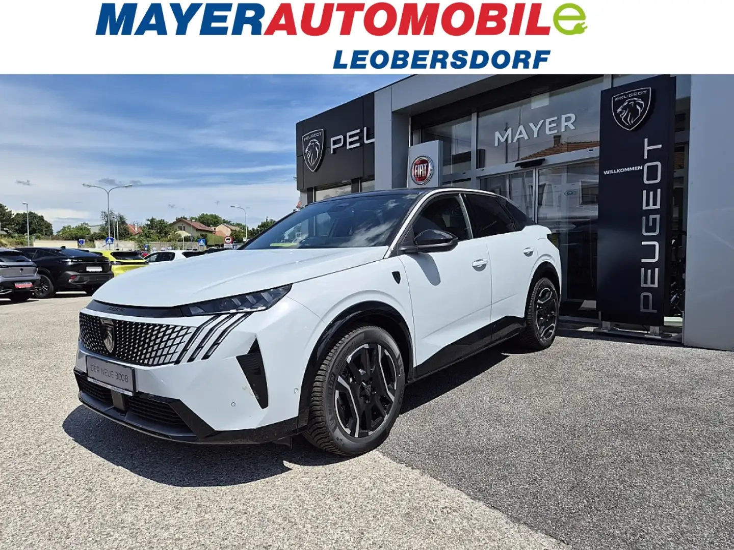 Peugeot 3008 Elektro 210 73kWh GT Weiß - 1