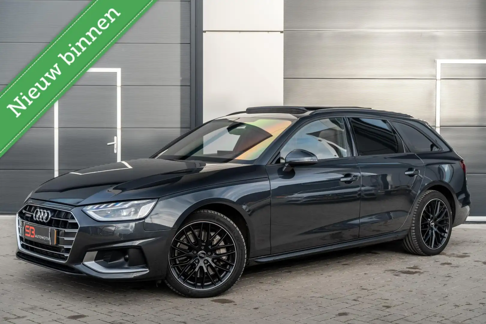 Audi A4 Avant 45 TDI Quattro Matrix|Leder|Camera|Pano|VOL! Grijs - 1