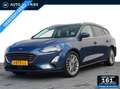 Ford Focus Wagon 1.0 125pk EcoBoost Hybrid Titanium X Busines Blau - thumbnail 1