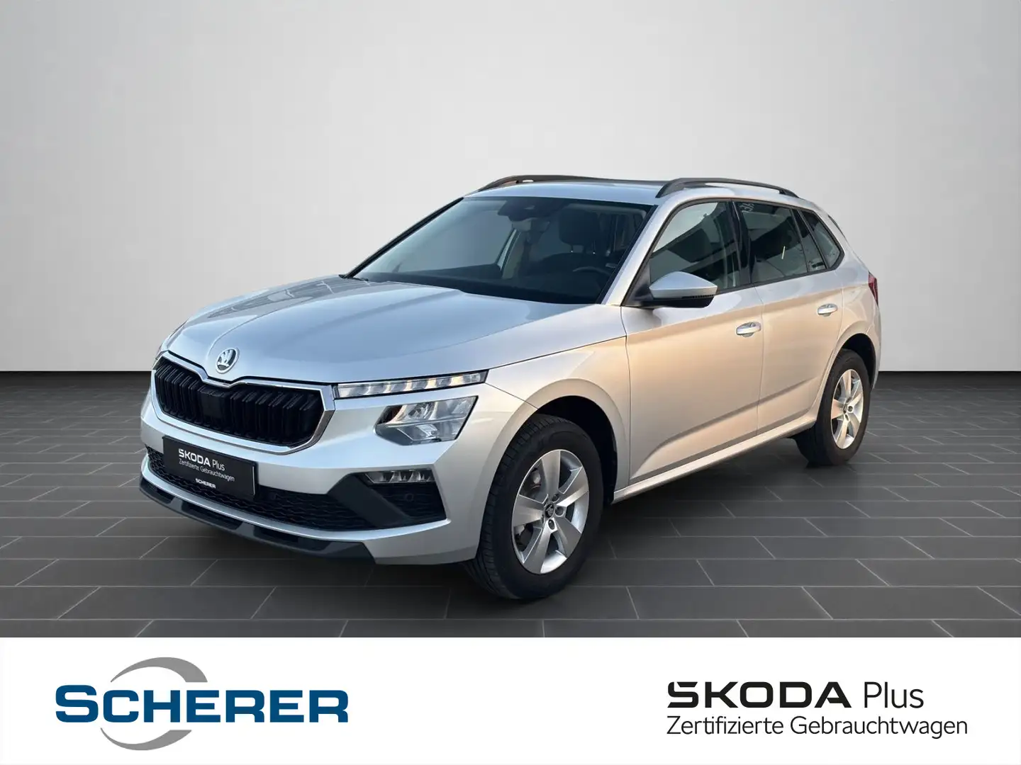 Skoda Kamiq 1.0 TSI Selection DSG RFK KLIMA CARPLAY Argent - 1