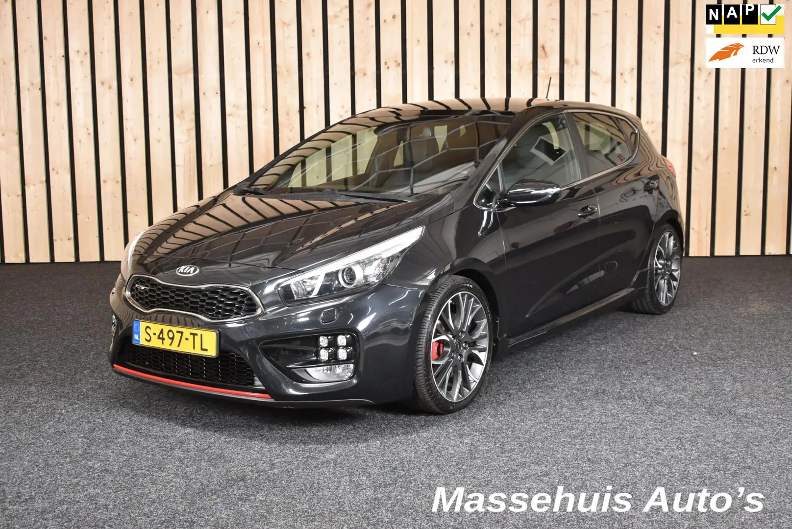 Kia Ceed / cee'd 1.6 GT | Pano | Cruise | Clima | Navi | PDC | Nwe Black - 1