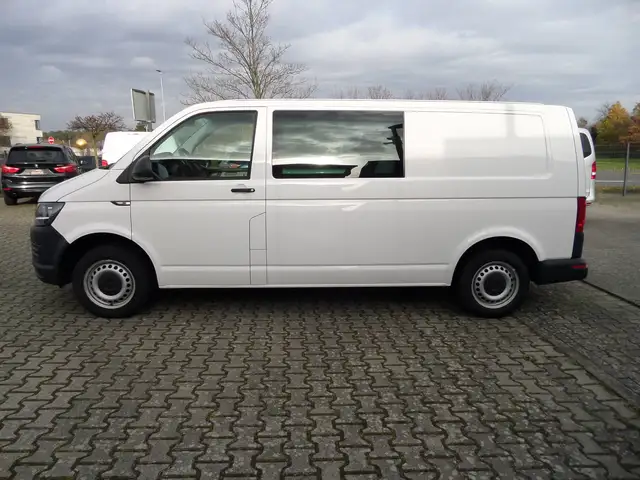 Volkswagen T6 Transporter 2.0 TDI lang 4Motion+Mixto 5-Sitzer+Regale-Sortimo+Navi+Standheizung+Klima+1.Hand