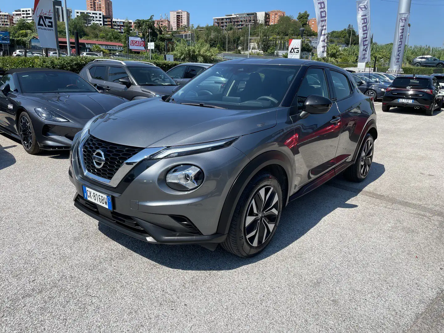 Nissan Juke Juke 1.0 DIG-T 114 CV Acenta Grigio - 1