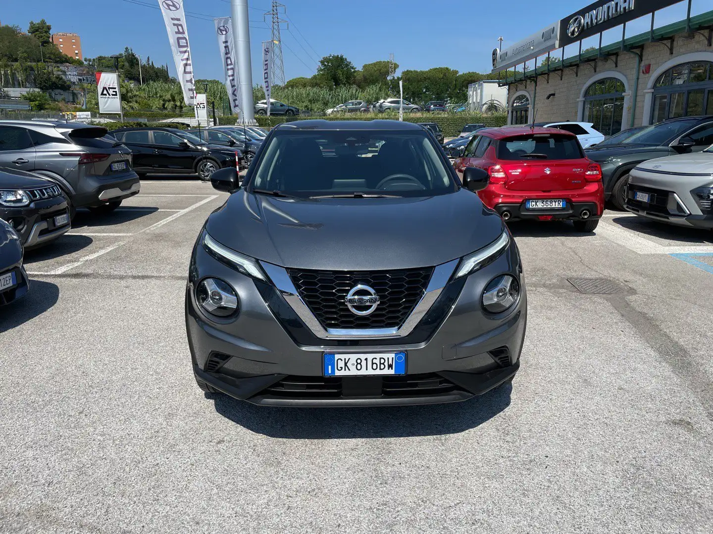 Nissan Juke Juke 1.0 DIG-T 114 CV Acenta Grigio - 2