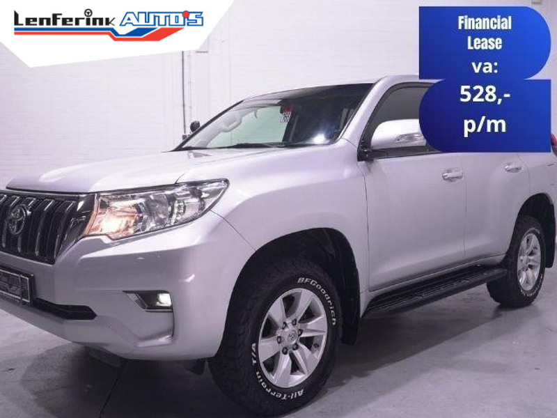 Toyota Land Cruiser 2.8 D-4D-F 177 pk 5 Drs Grijs Kenteken 2-Zits 4WD