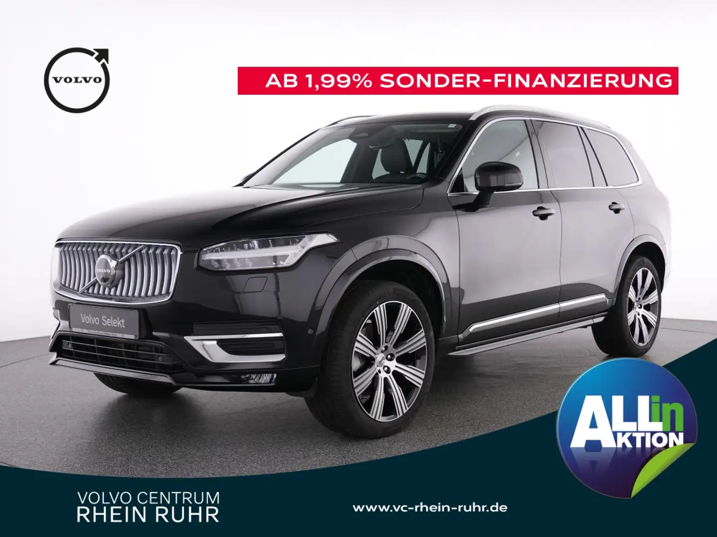 Volvo XC90 B5 AWD  PLUS BRIGHT PANO+LM 21"+MET+360°+ Negro - 1