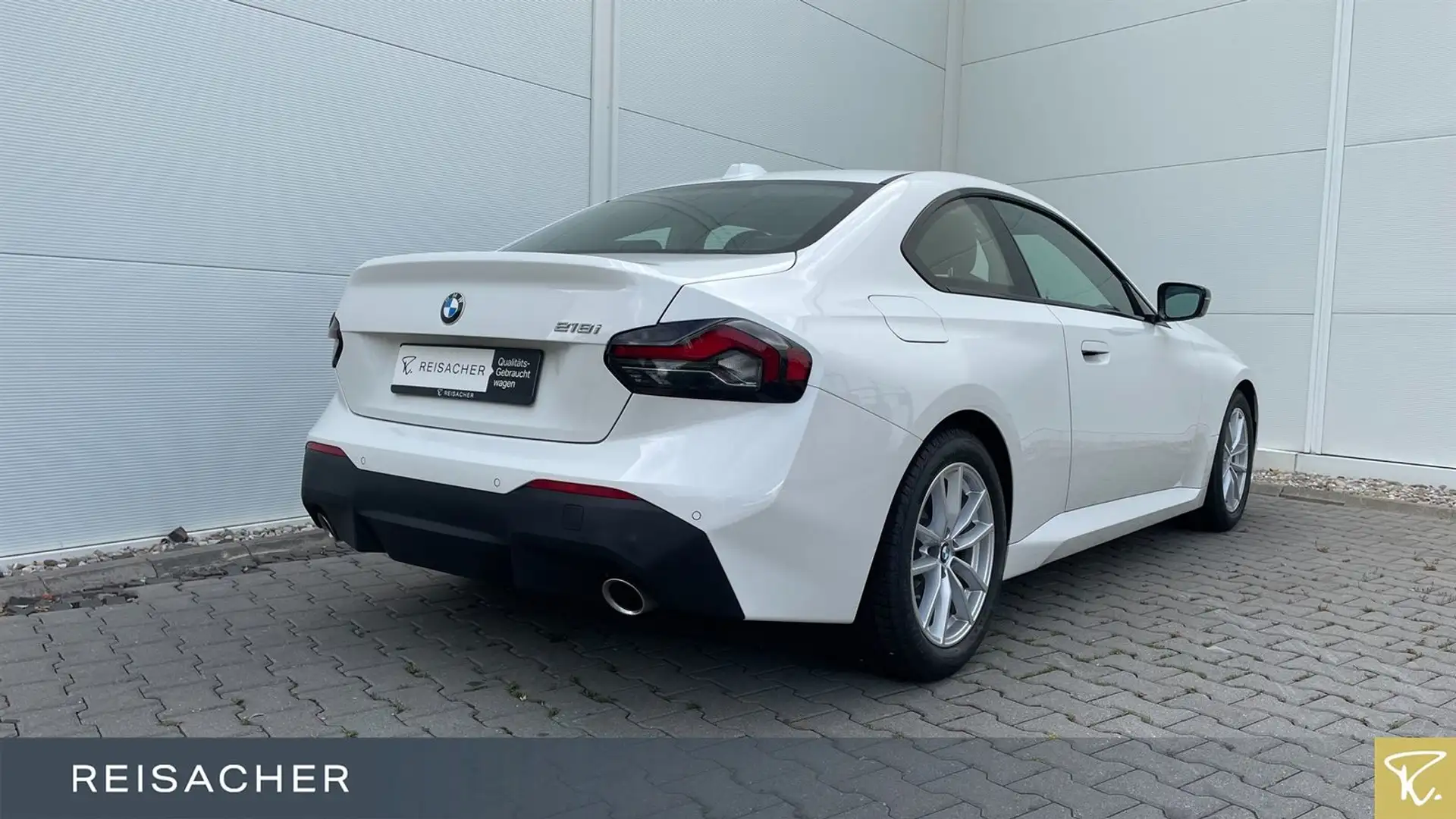 BMW 218 i A Coupé LCPlus,SHZ,PDC,DAB,LED Blanc - 2