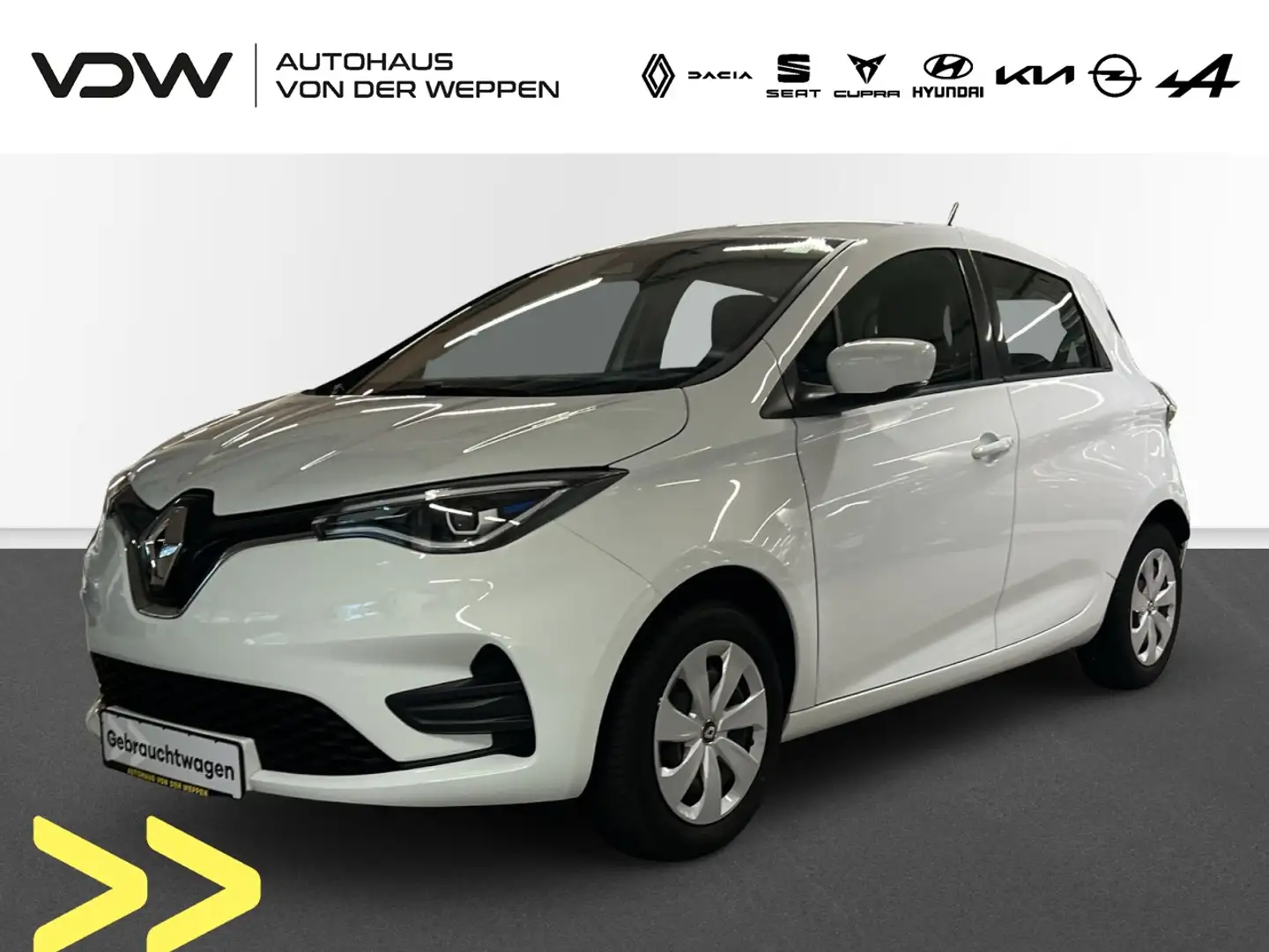 Renault ZOE Experience inkl. Batterie Klima Navi Einparkhilfe Alb - 1