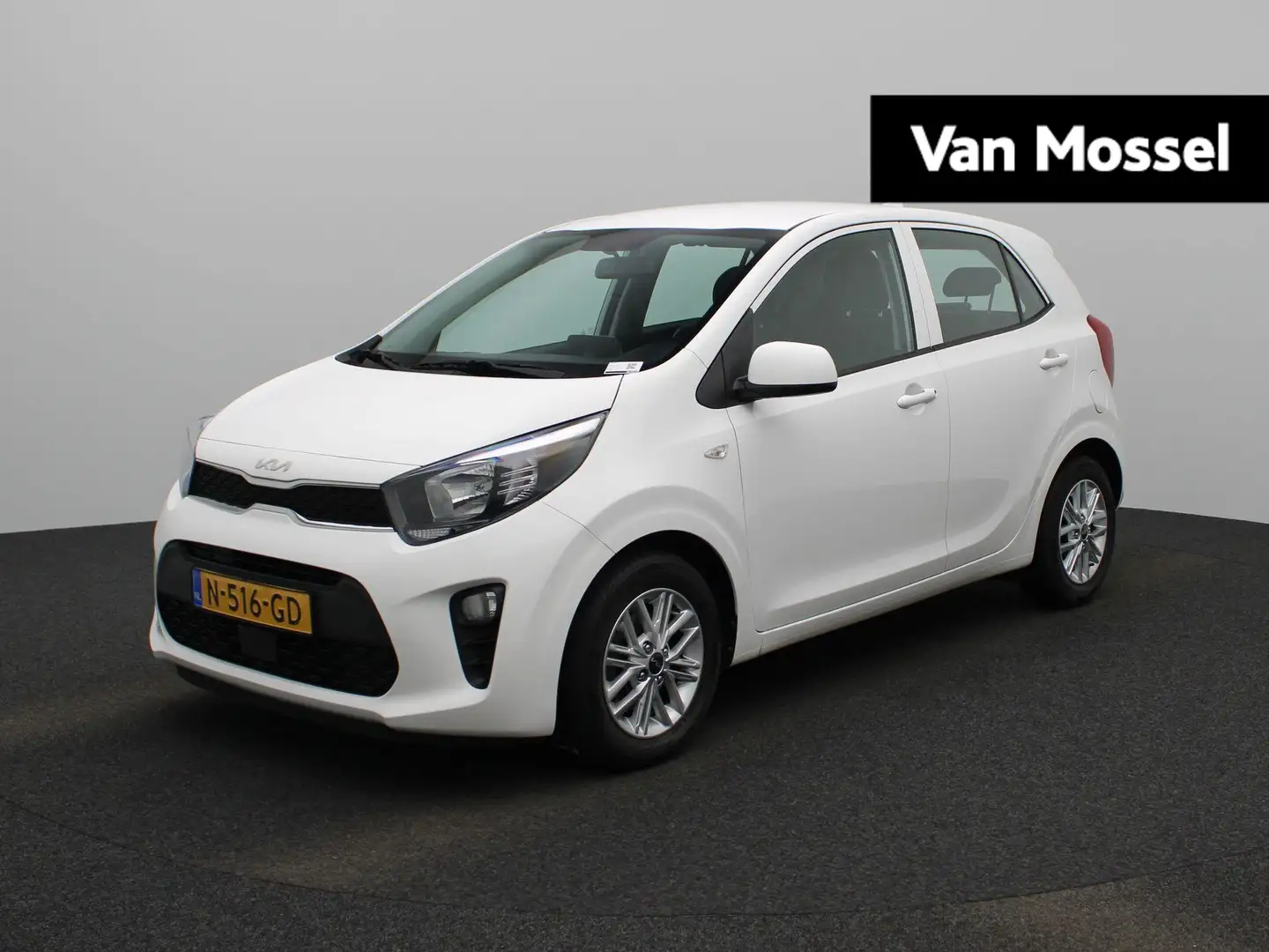 Kia Picanto 1.0 DPi DynamicLine | Lage KM Stand! | Achteruitri Blanco - 1