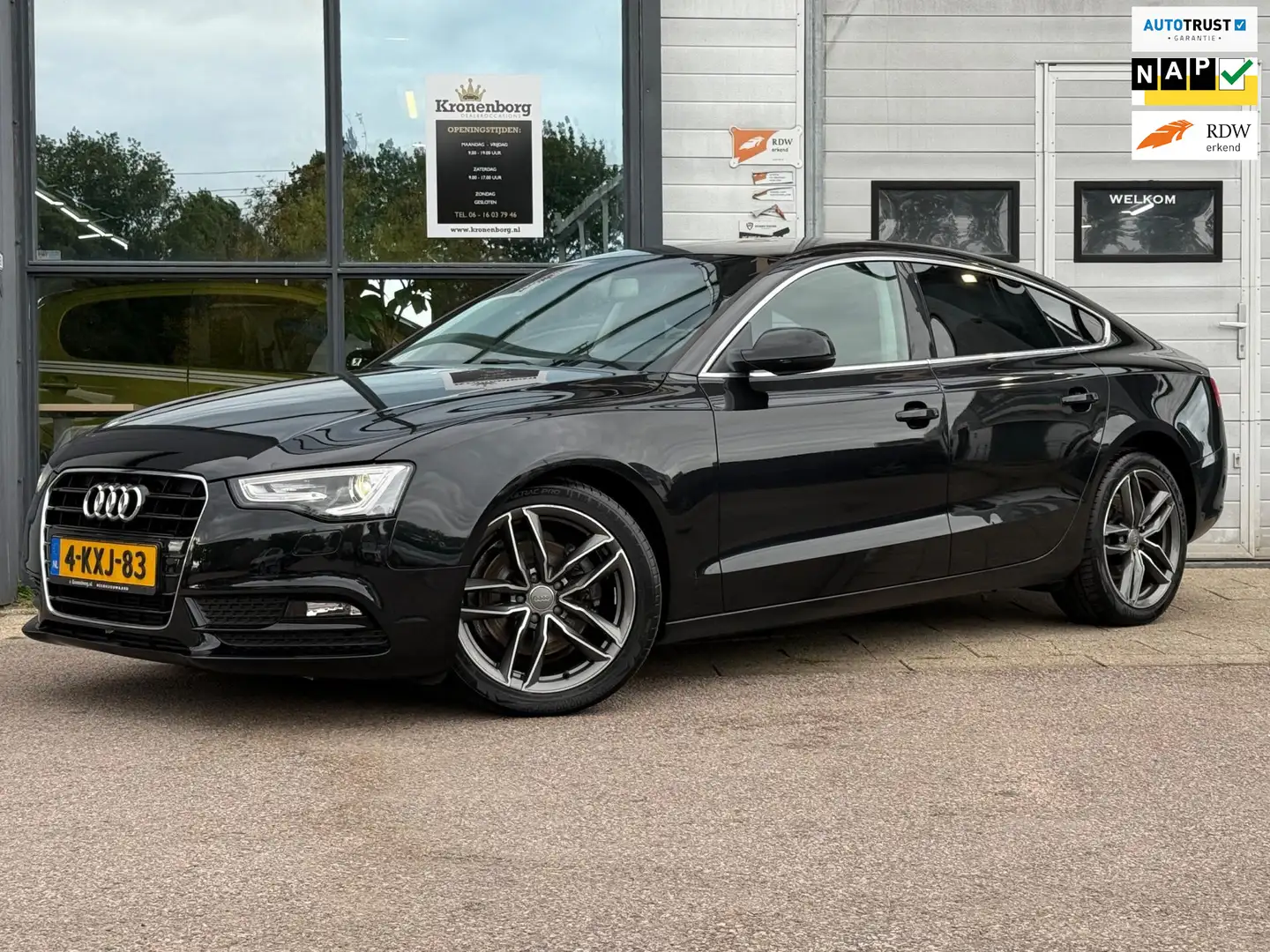 Audi A5 Sportback 1.8 TFSI Business Edition, NAP, CRUISECR Negro - 1