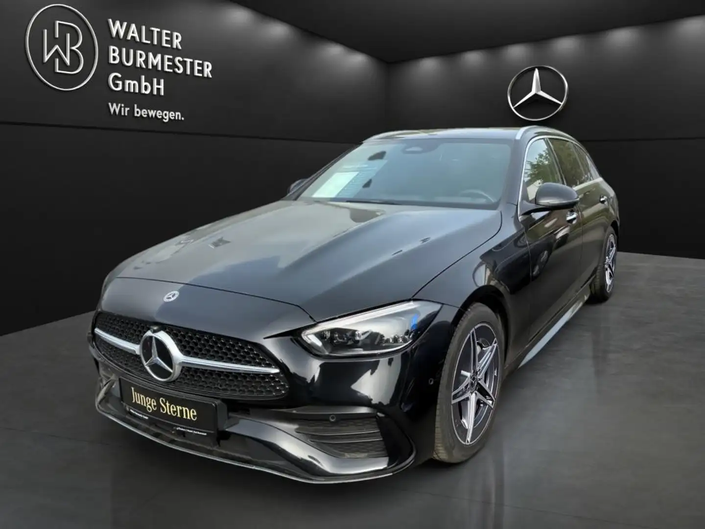 Mercedes-Benz C 220 d T AMG+Navi+Distronic+360°Kamera+MBUX+SHZ Schwarz - 1