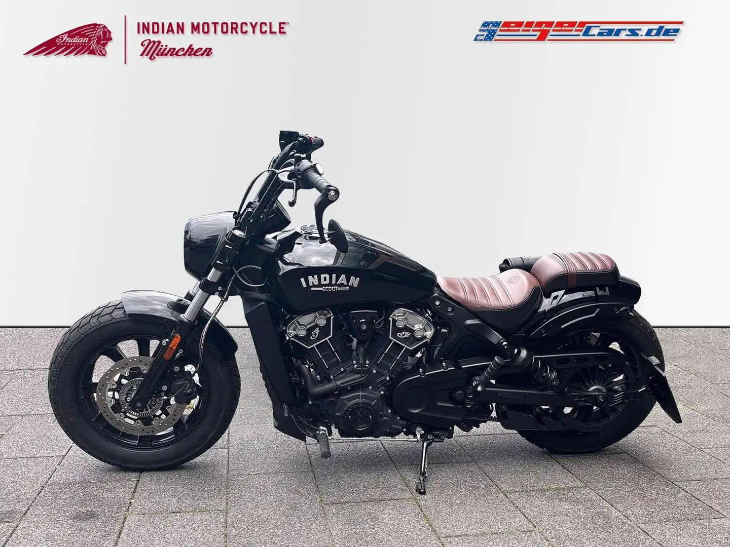 Indian Scout BOBBER - Jekill & Hyde, LED uvm. Schwarz - 2