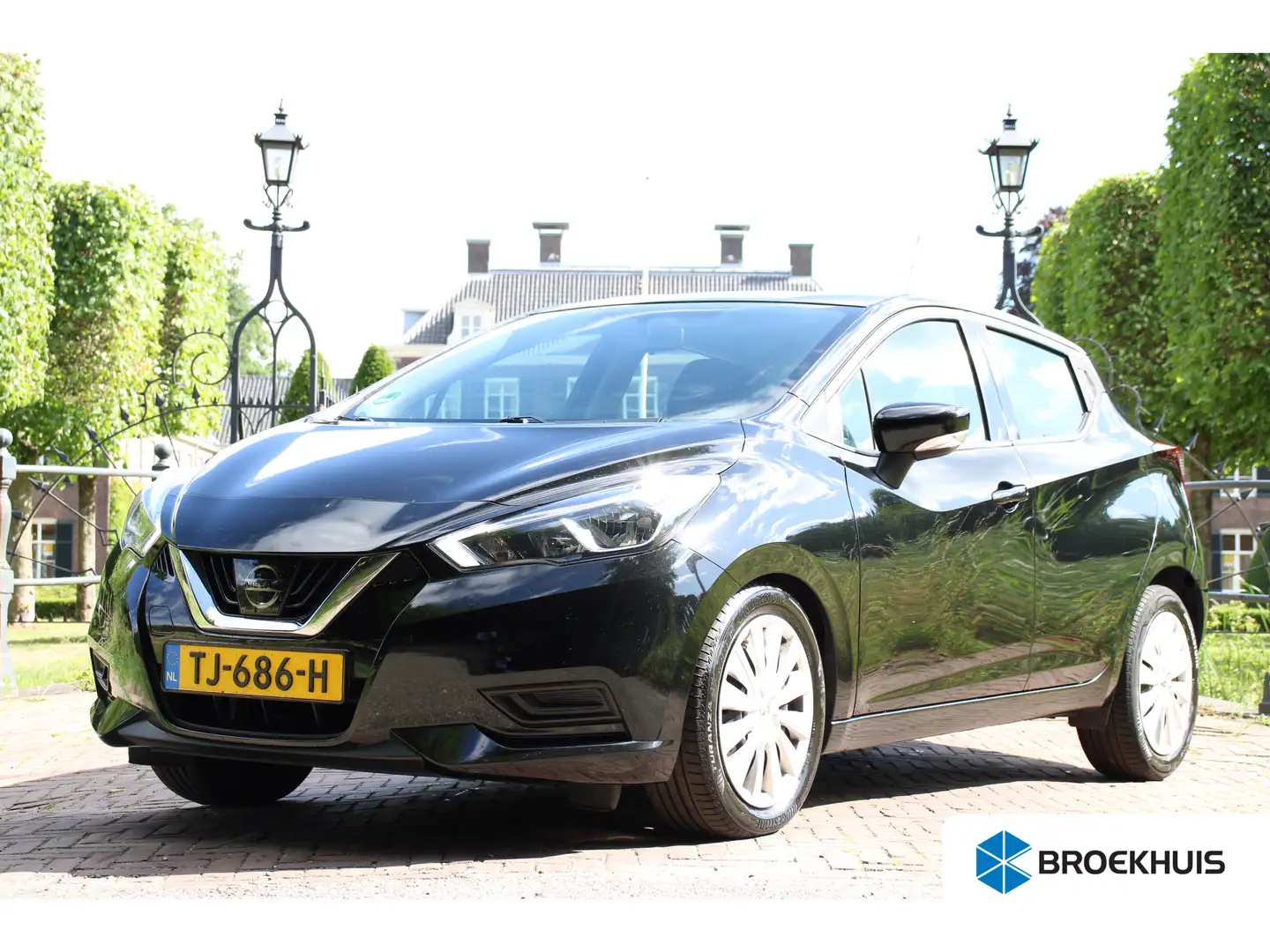 Nissan Micra 0.9 IG-T Acenta | NL-AUTO! | CRUISE | APPLE CARPLA Zwart - 1
