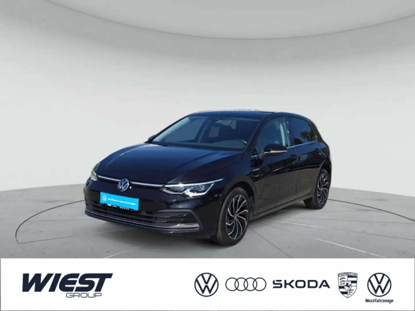 Volkswagen Golf VIII Style 2.0 TSI DSG, MATRIX/KAM/ACC/MASS Schwarz - 1