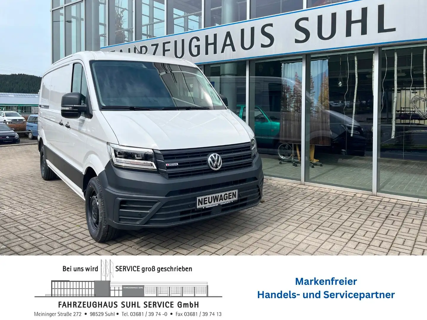 Volkswagen Crafter VW Crafter Kasten 35 LED L3H2 4MOTION Vorb. AHZV Weiß - 1