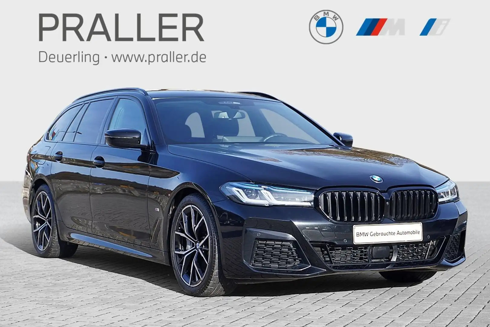 BMW 530 d xDrive Touring M Sport Head-Up AHK Laser 360Kame Schwarz - 1
