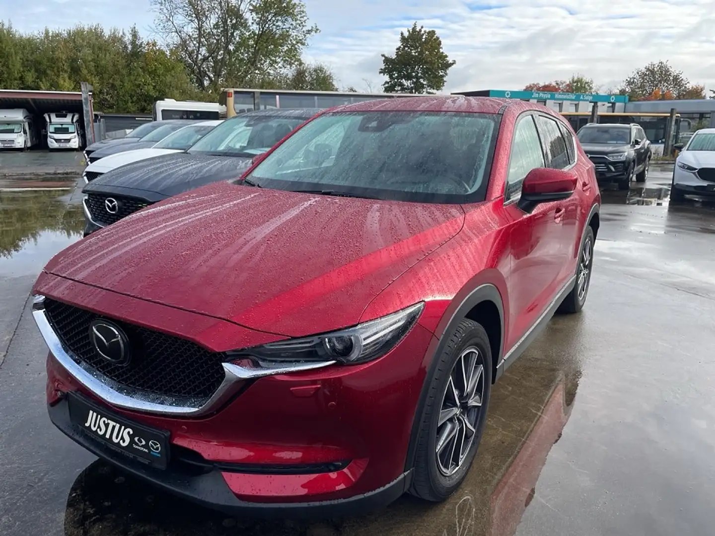 Mazda CX-5 SKYACTIV-G 194 AT AWD Sports, Tech.-P, Leder Rood - 1