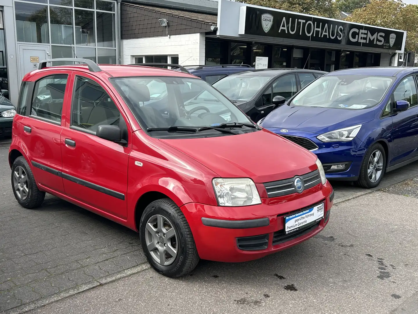 Fiat Panda 1.2 8V Dynamic Klima Rot - 1