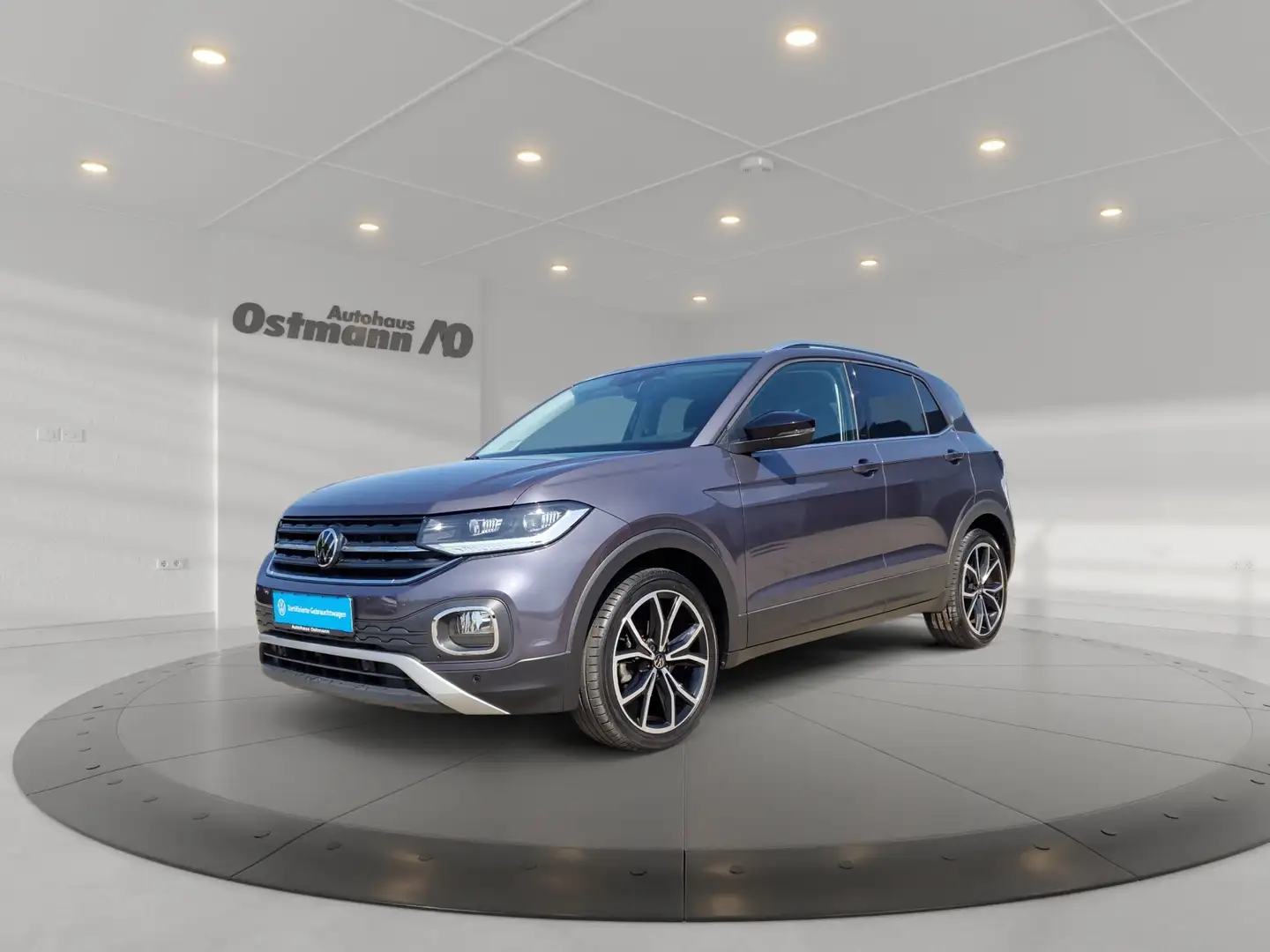Volkswagen T-Cross 1.0 TSI Style ACC LM KAM LED 2xKlima Grau - 1
