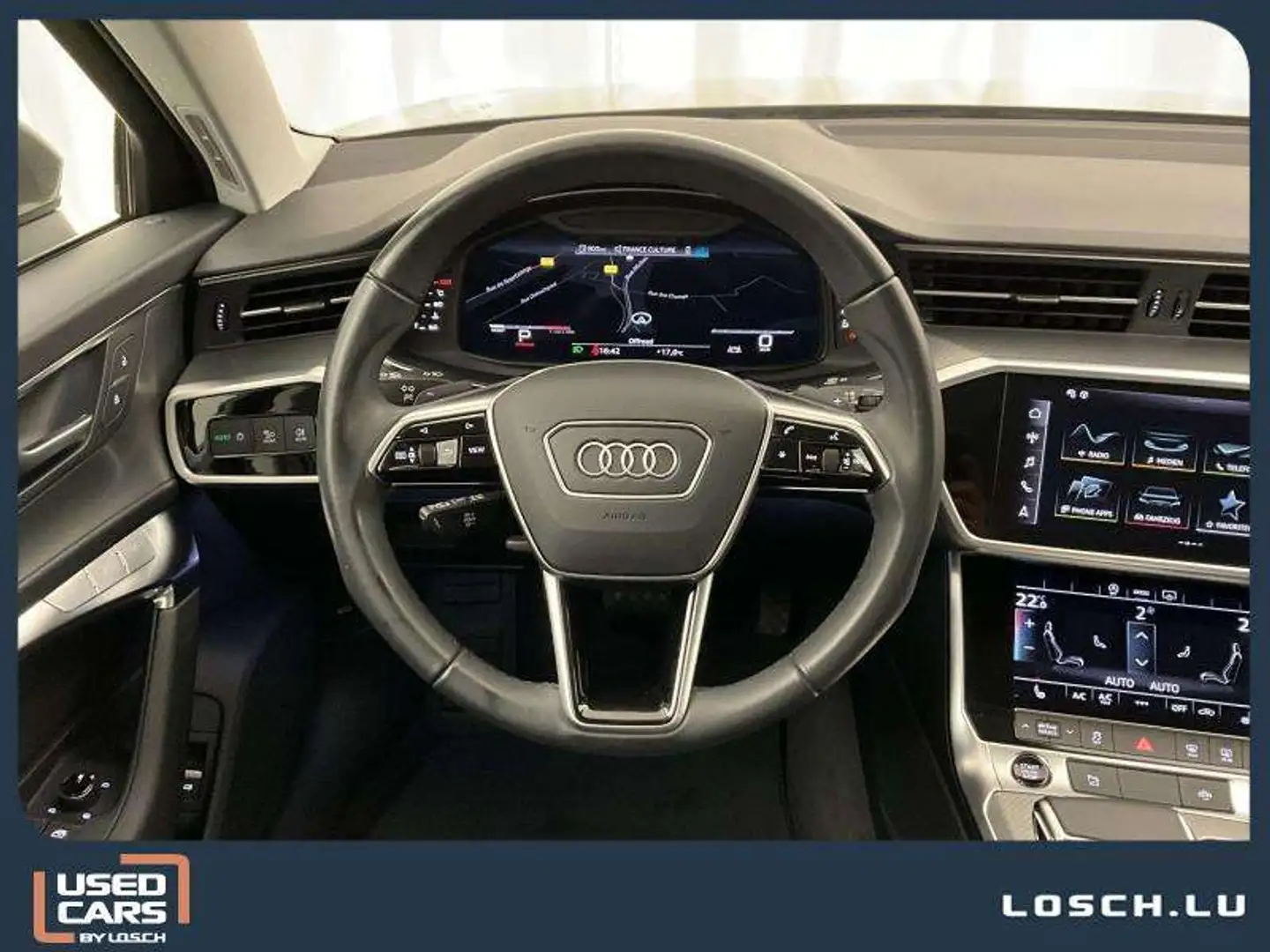 Audi A6 Sport/Quat./LED/Navi/Virtual Grijs - 2