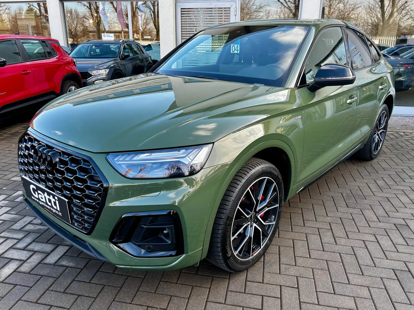 Audi Q5 Sportback 40TDI 204Cv Mhev S-Line Quattro S-Tronic Verde - 2