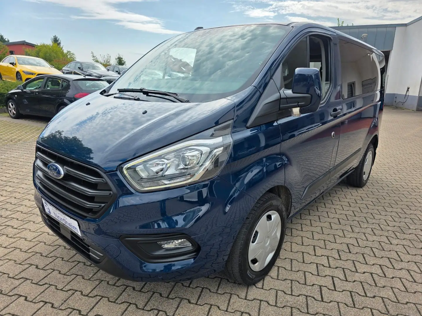 Ford Transit Custom Kombi 320 L1 Klima/9-Sitzer Blau - 1