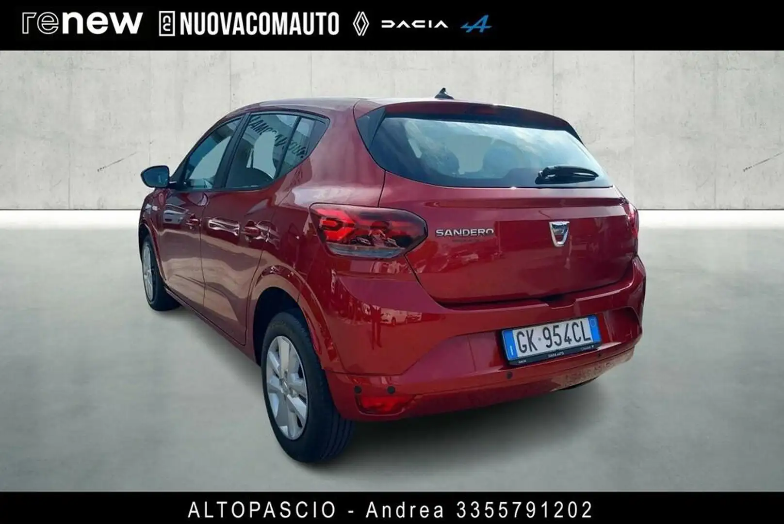 Dacia Sandero Streetway 1.0 tce Comfort Eco-g 100cv Rosso - 2